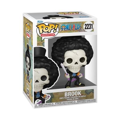 Boneco Funko Pop! One Piece - Brook com Espadas