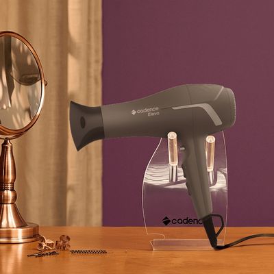 Secador de Cabelo Eleva Cadence Preto / 127V