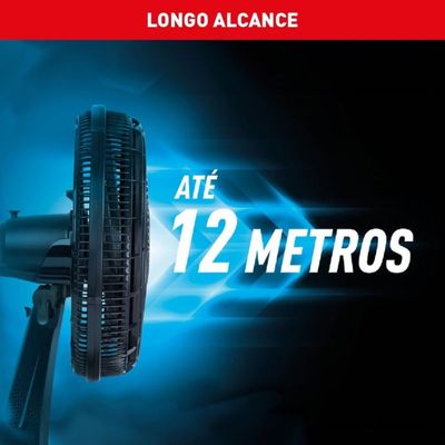 Ventilador de Parede Xtreme 9 VE9P Arno Preto com Azul / 127V