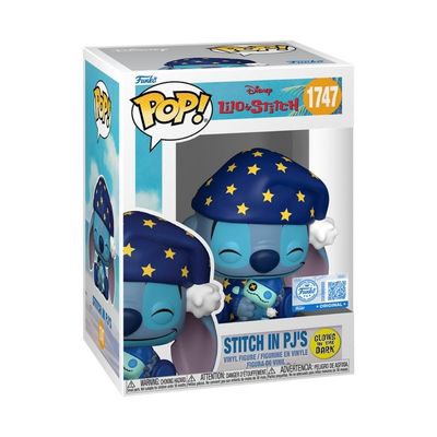 Boneco Funko Pop! Disney Lilo & Stitch Stitch de Pijama Glow