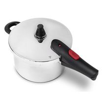 Panela de Pressão Brinox Ultra 4L Inox Fundo Triplo Antiaderente Indução