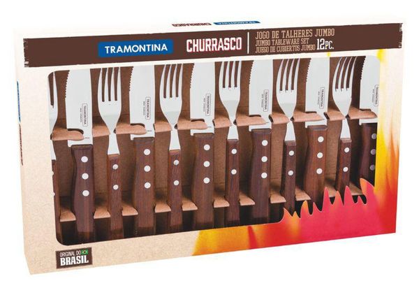 Jogo de Talheres Jumbo 12 Peças Tramontina