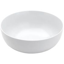 Bowl de Melamina Branco Saladeira 25x12cm Tigela 3,5L Cumbuca Grande Restaurante
