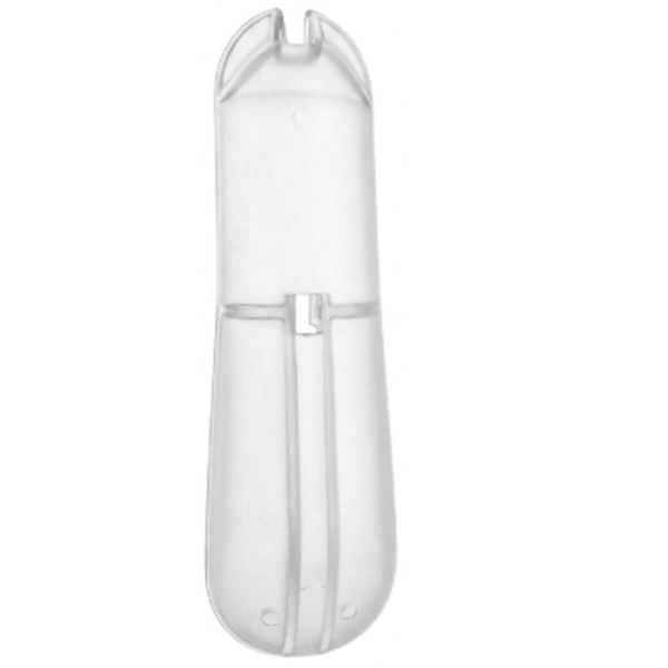 Ombreira Lisa Transparente para Cabide Plástico Resistente Roupas Casasos Cinquetti