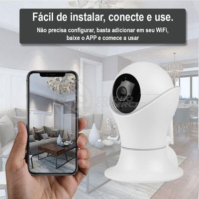 Câmera Ip C360 De Segurança Wifi Robô Hd 1080P - 8165Hp