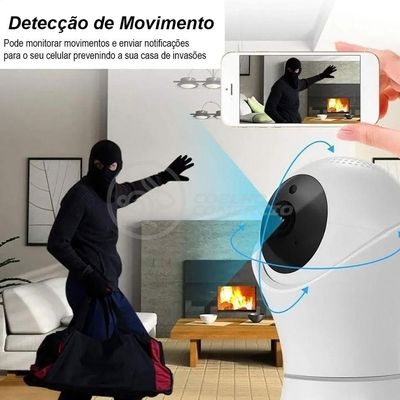 Câmera Ip C360 De Segurança Wifi Robô Hd 1080P - 8165Hp