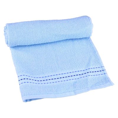 Toalha de Rosto Equilíbrio 70x45cm Groh Azul Claro
