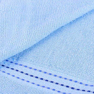 Toalha de Rosto Equilíbrio 70x45cm Groh Azul Claro