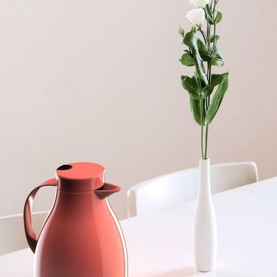 Garrafa Térmica Bule C- Gatilho 1,0 Litro Café - Rosa