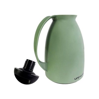Kit Garrafa Termica Café Prático Com Açucareiro Com Colher E Suporte Para Filtro - Verde