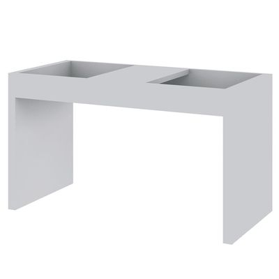 Mesa Apoio Lateral Book Sofá ou Cama Caemmun Branco