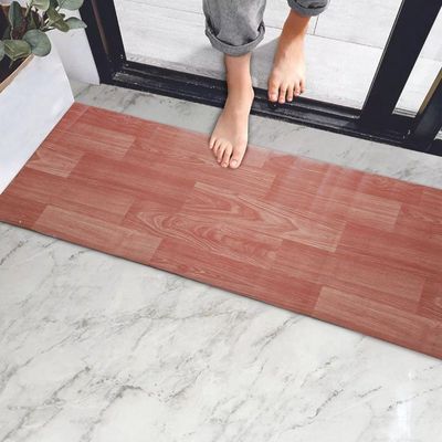 Passadeira Em Manta Vinilico Similar Laminado 0,50x4,00 Amadeirado Claro