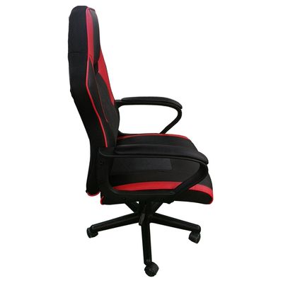 Cadeira Gamer Escritório Ergonômica Giratoria Overx Pro Opt Vermelho