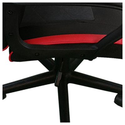 Cadeira Gamer Escritório Ergonômica Giratoria Overx Pro Opt Vermelho
