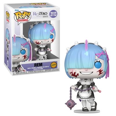 Boneco Funko Pop! Re:Zero - Rem com Chase
