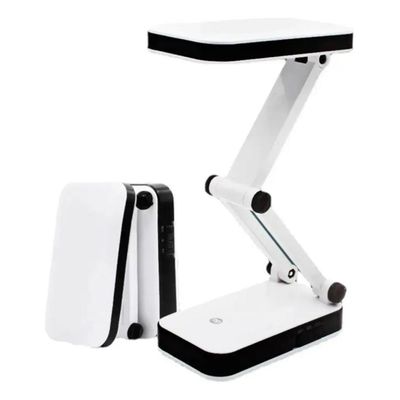 Luminária Portátil Abajur Mesa 24 Led Dobrável Recarregável Branco