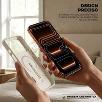 Capa para iPhone 17 Pro - Card Ring - Off White - Gshield