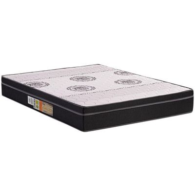 Cama Box Baú CRC Solt +Colchão Ortopédico Orthoface Polar 88
