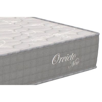 Cama Box CRC King +Colchão Molas Orvieto Orthoflex 193x203
