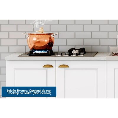 Cozinha Completa Henn 19 Peças Americana CZ264 Branco