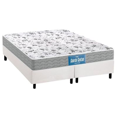 Cama Box CRC Queen +Colchão Anatômico Ortopédico PróIntense Probel 158