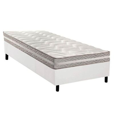 Cama Box CRC Solt +Colchão D33 Ortopédico Pro Sono Paropas 88