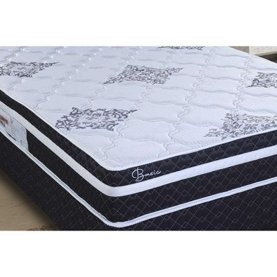 Cama Box CRC King +Colchão Molas Master Pocket Basic Paropas 193x203