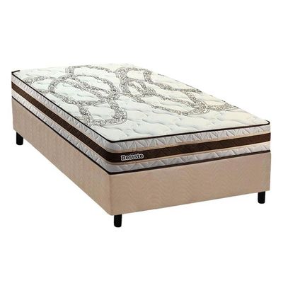 Cama Box CRC Solt +Colchão Anatômico Ortopédico Resiste Hotel Paropas -