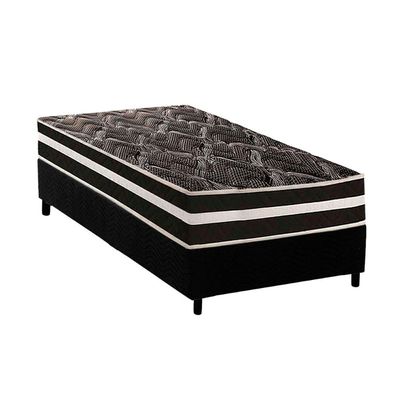 Cama Box CRC Solt +Colchão Anatômico Ortopédico D80 Master Paropas 88