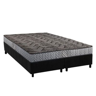 Cama Box CRC Queen +Colchão Anatômico Ortopédico Royalle Paropas 158