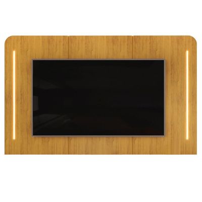 Painel Para Tv Suspenso 75 Pol 218cm World D04 Cedro - Mpozenato