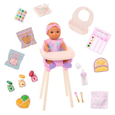 Boneca Emilia e Conjunto de Refeição Our Generation