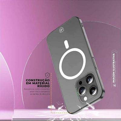 Capa Crystal Slim Magsafe para iPhone 12 Pro Max - NÃO AMARELA - Gshield