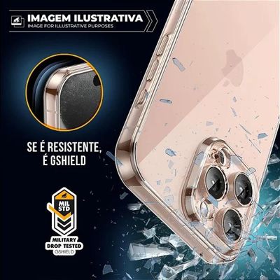 Capa Crystal Slim  para iPhone XR - NÃO AMARELA - Gshield