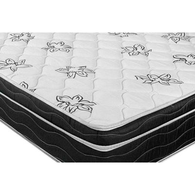 Cama Box CRC Solteiro +Colchão Molas Ensacadas Physical Ortobom 88x188