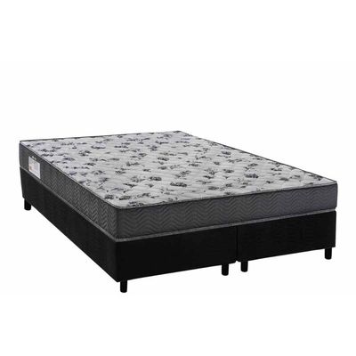 Cama Box CRC Queen +Colchão Anatômico Ortopédico ISO Ultra Ortobom -