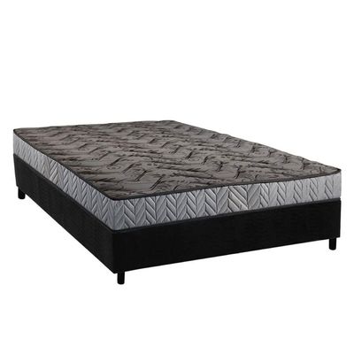 Cama Box CRC Casal +Colchão Anatômico Ortopédico Royalle Paropas 138