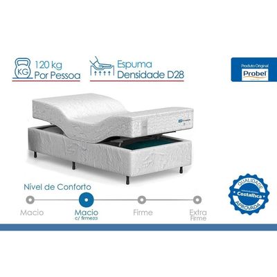 Cama Articulada Motorizada Probel +Colchão Cavalcante Twin -