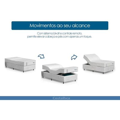 Cama Articulada Motorizada Probel +Colchão Cavalcante Twin -