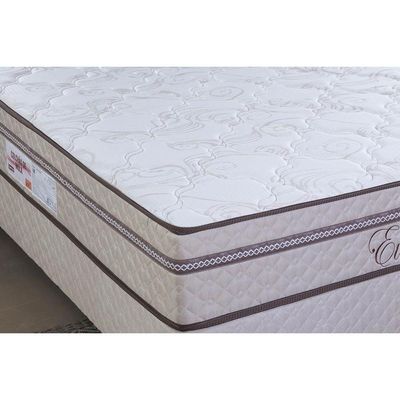 Cama Box CRC Solteiro +Colchão Molas Master Pocket Evidence Paropas 88x188