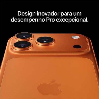 Apple iPhone 17 Pro Max 512GB 6,9" 48MP Laranja-Cósmico