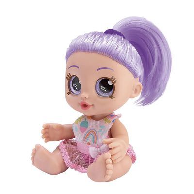 Boneca Bambola Baby Rainbow Papinha UNICA