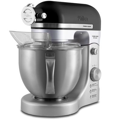 Batedeira Planetária Philco PBP1200P TURBO INOX 127V