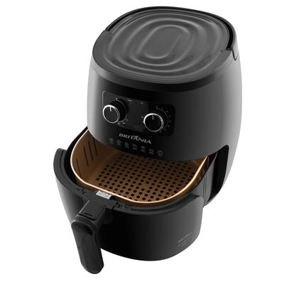 Fritadeira Air Fryer Britânia BFR22PG Revestimento Gold 6L 1500W 127V