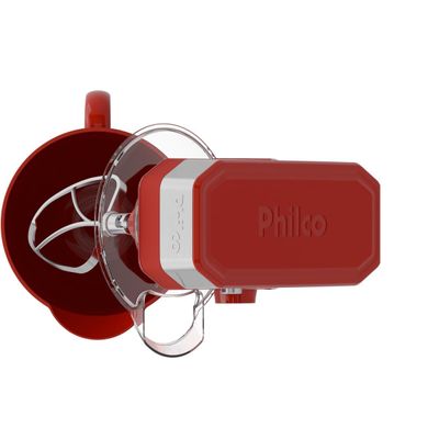 Batedeira Planetária Philco 900W 5L Turbo Vermelha PBP90B 127V