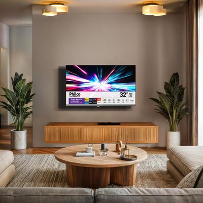 Smart TV 32" Philco LED HD Roku P32CRA Bivolt