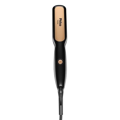 Escova Alisadora Philco Bivolt Revestimento Cerâmica PEA01A Bivolt