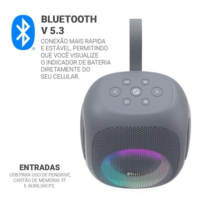 Caixa de Som Speaker Philco Extreme 180W PBS60 Bivolt