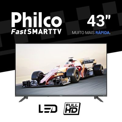 Smart TV 43" Philco Borderless Dolby Audio P43EAB Bivolt