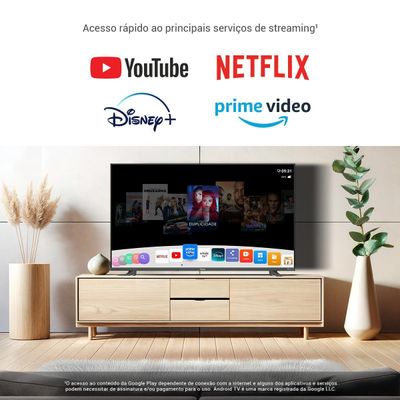 Smart TV 43" Philco Borderless Dolby Audio P43EAB Bivolt